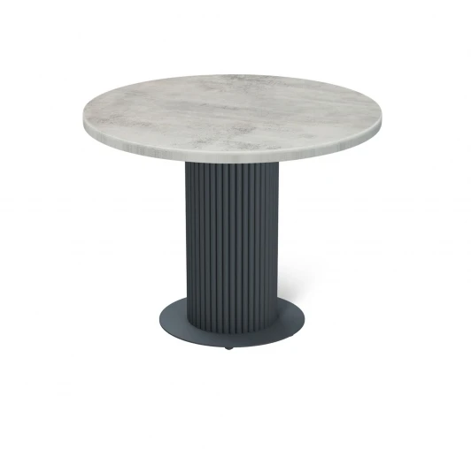 1987710001 Стол Sheffilton SHT-TU69/TT 80 МДФ Антрацит/бетон светлый 1987710001