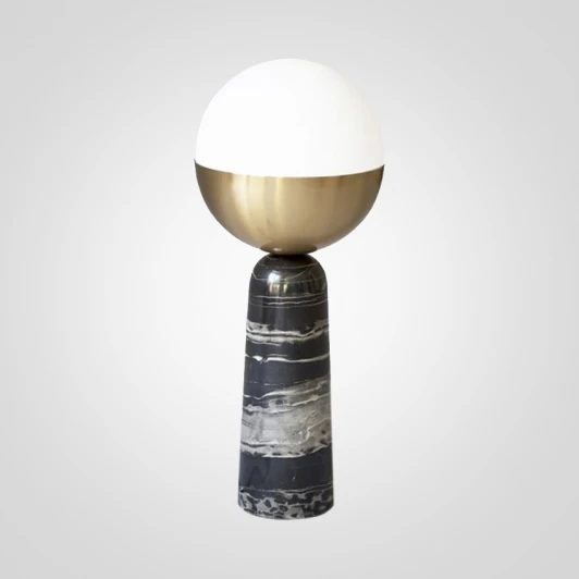 168473-22 Настольная лампа Marble Globe Black 168473-22 ImperiumLoft 168473-22 (168473-22)