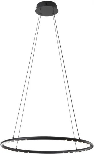 08557-60,19 Подвесной светильник диммируемый Kink Light Магни 08557-60,19 черный 24W с пультом ДУ