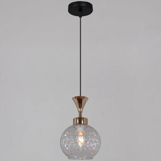 10080-0.9-01 BK+FG Подвесной светильник Reluce 10080-0.9-01 BK+FG