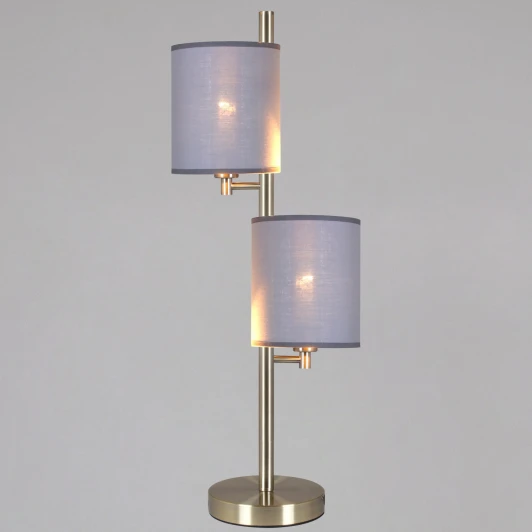 IL3080-2TSQ-26 AB DS Интерьерная настольная лампа ILLUMICO IL3080-2TSQ-26 AB DS