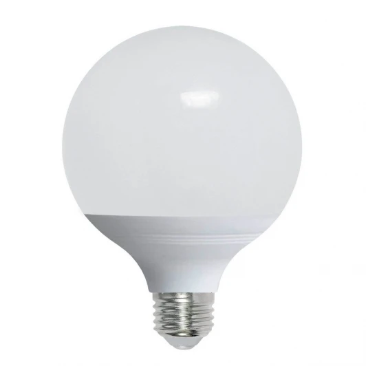 LED-G95-16W/3000K/E27/FR/NR картон Лампочка светодиодная шар белая E27 16W 3000K Volpe LED-G95-16W/3000K/E27/FR/NR