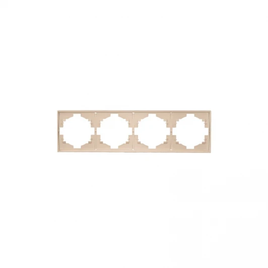 KR-78-0754-8 Рамка 4-постовая шелк Kranz Strong KR-78-0754-8