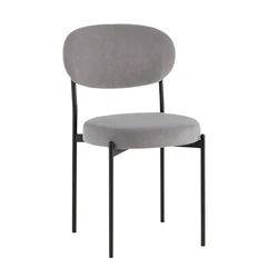 УТ000041428 Стул Бриф DD велюр серый Stool Group арт.УТ000041428