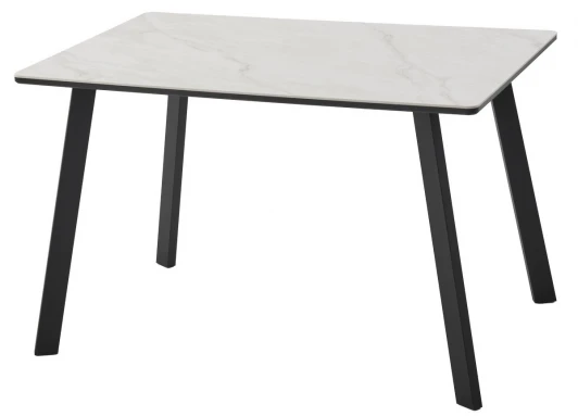 480M06042 Стол ТИК ТАК 120 цвет ОНИКС, керамика / Черный каркас M-City 64587