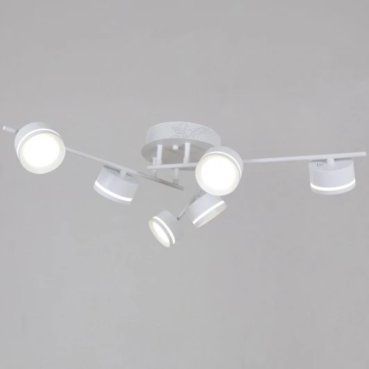 10590-0.3-06 White Потолочная люстра на штанге Reluce 10590-0.3-06 White