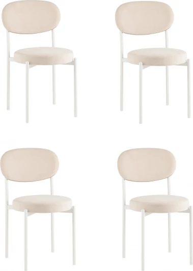 УТ000040892 Стул Stool Group Бриф SN велюр синий, 4шт./уп. арт.УТ000040882