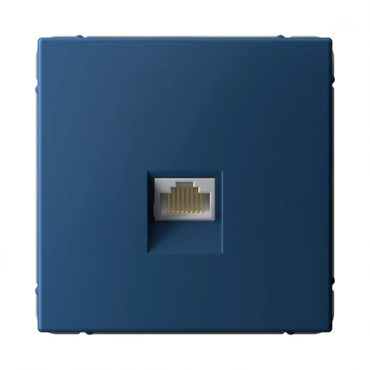 GAL001186 Розетка Ethernet RJ-45 (аквамарин) Systeme Electric GAL001186