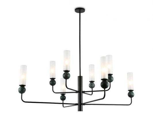 LH53275 Потолочная люстра на штанге с мрамором Ambrella Ceramo Modern LH53275