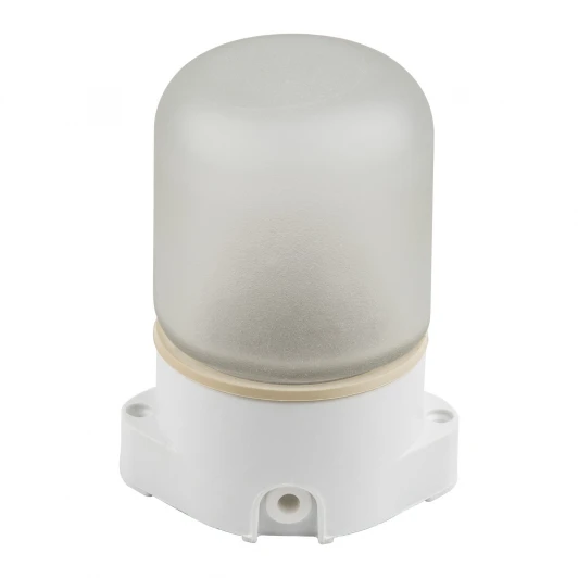 UWL-K01R 60W/E27 IP65 WHITE Светильник влагозащищенный под лампу Е27 Uniel UWL-K01R UWL-K01R 60W/E27 IP65 WHITE