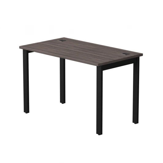 254S006DK9005 Стол прямой Everprof EVO (ЭВО) на металлокаркасе 1180х670х755 мм Дуб Пасадена/Черный 254S006DK9005