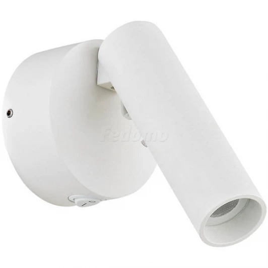 DL18436/11WW-White R Спот светодиодный Donolux, 1 плафон, белый с прозрачным