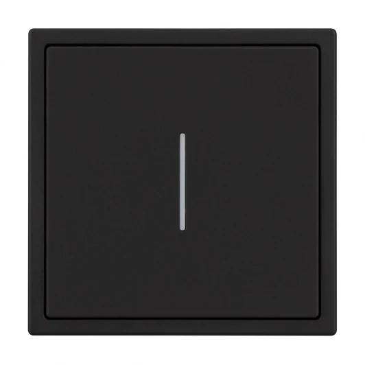 061734 Механизм звонкового выключателя LED SWT-NOBE-MKR1-SFPL-L-BK (230V, 10A) (Arlight, Черный оникс) 061734