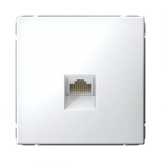GAL000183 Розетка Ethernet RJ-45 (белый) Systeme Electric GAL000183