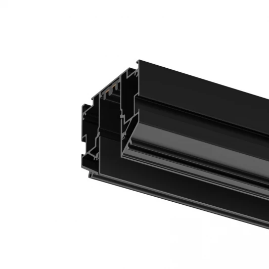 TR2443-BK Шинопровод однофазный для натяжного потолка 220V 3 метра Denkirs SMART SLIM ONE | СМАРТ СЛИМ УАН TR2443-BK
