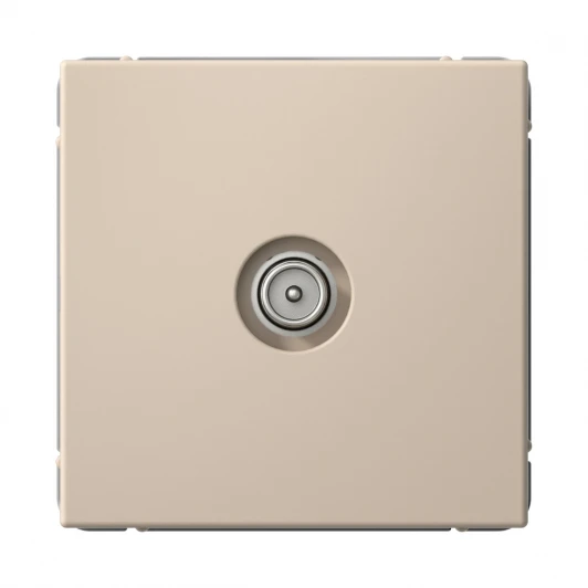 GAL001292 ТВ-розетка проходная (песочный) Systeme Electric GAL001292