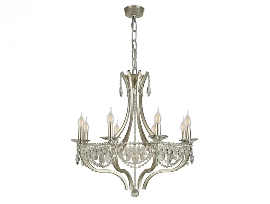 8638/C silver Подвесная люстра Newport Roxana 8638/C silver