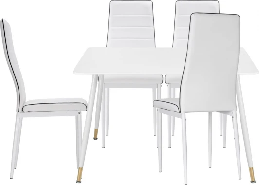 533230 Стол кухонный Woodville Урас white