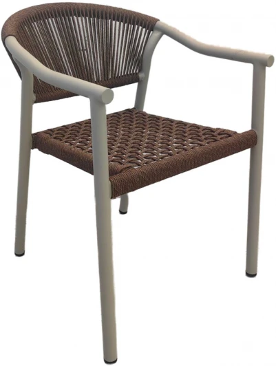 УТ000039930 Стул Stool Group Syna коричневый бежевые ножки арт.УТ000039930