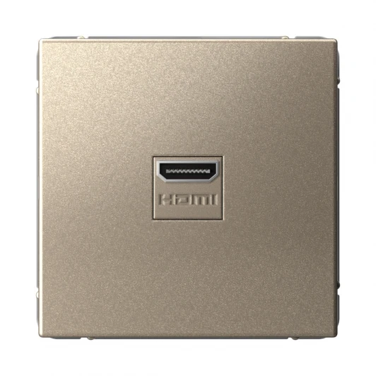 GAL000580 Розетка HDMI (шампань) Systeme Electric GAL000580
