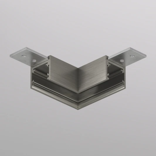 TR5731-DN Угловой соединитель для трека Denkirs Shine Base TR5731-DN 90° потолок-потолок, темный никель (48V)