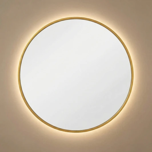SM002LGL Ala M LED Gold Зеркало в раме с подсветкой Art-Zerkalo SM002LGL 13911