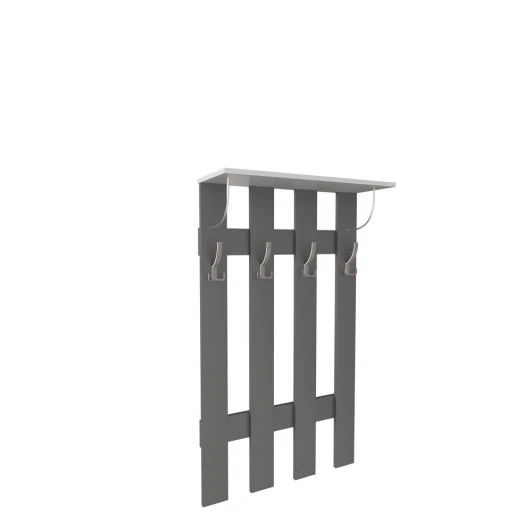 00-00220888 Вешалка ТЭКС Ямайка ЯПВ-1, Графит серый, Камень серый
