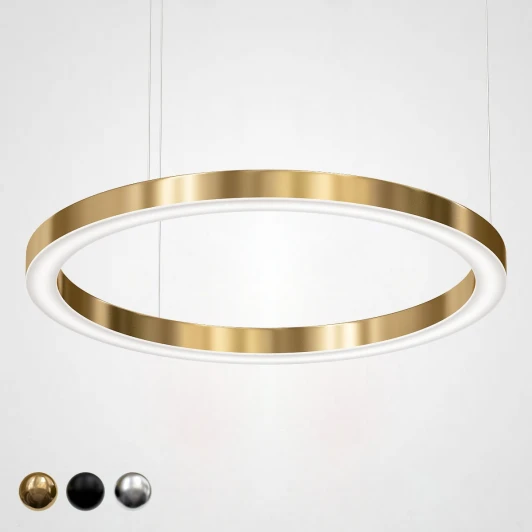 40.1454-100 Подвесной светильник (люстра) Light Ring Horizontal D100 Золото ImperiumLoft 40.1454-100 (177926-22)