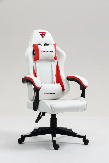 УТ000039471 Кресло спортивное TopChairs Phantom бело-красный арт.УТ000039471