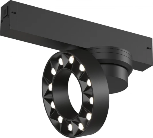 DK8030-BK Трековый светильник 220 Denkirs Smart Grill DK8030-BK (LED, пульт управления, круглые)