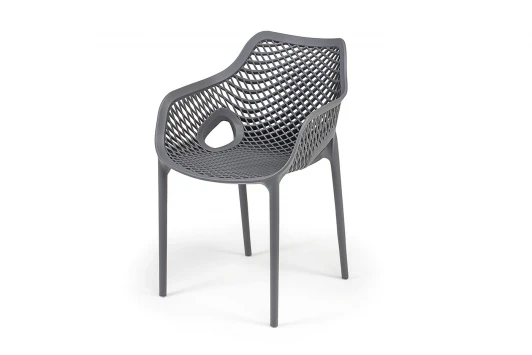 203046 D-grey "Беллини" стул пластиковый, цвет темно-серый 4SIS 203046 D-grey