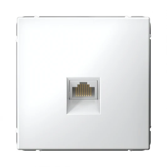 GAL000186 Розетка Ethernet RJ-45 (белый) Systeme Electric GAL000186