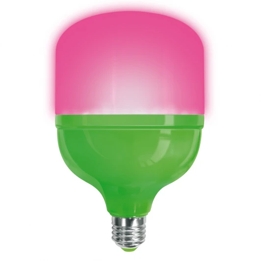 LED-M80-20W/SPSB/E27/FR PLS55GR Лампочка светодиодная E27 20W цилиндр розовая Uniel LED-M80-20W/SPSB/E27/FR PLS55GR