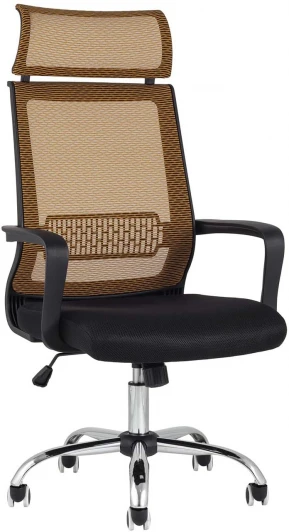 УТ000002363 Кресло офисное TopChairs Style оранжевое