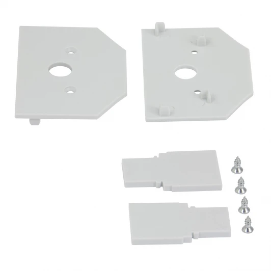 AM557 WH Торцевая заглушка для магнитного шинопровода AM Group AM557 WH