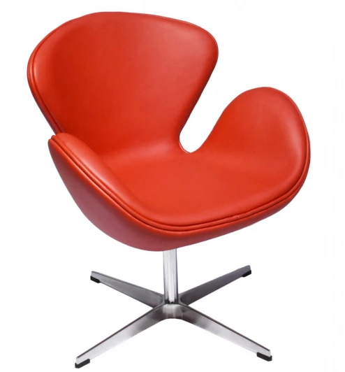 FR 0483 Кресло SWAN CHAIR красный
