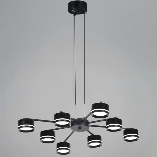 19490-0.4-4+4 Black Подвесная люстра Reluce 19490-0.4-4+4 Black