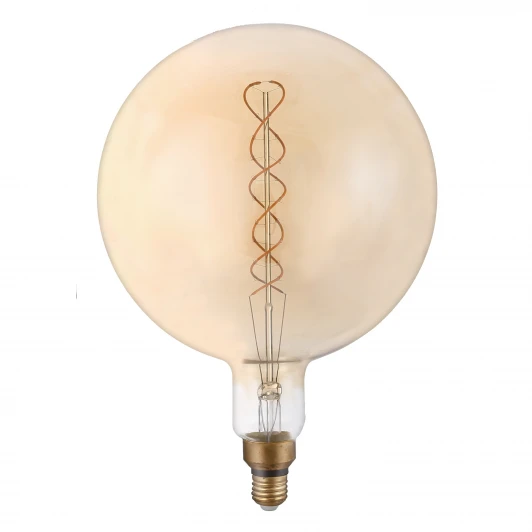 TH-B2176 Лампочка светодиодная филаментная прозрачный шар E27 8W Thomson Filament Flexible G200 TH-B2176