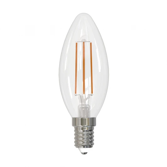 LED-C35-6W/4000K/E14/CL/SLF Лампочка светодиодная филаментная Volpe LED-C35-SLF LED-C35-6W/4000K/E14/CL/SLF