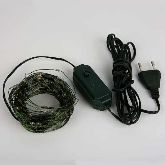 ULD-S2000-200/DGA WARM WHITE IP20 DEW Гирлянда светодиодная "Роса", 20м. 200 светодиодов, теплый белый свет Uniel ULD-S2000-200/DGA WARM WHITE IP20 DEW