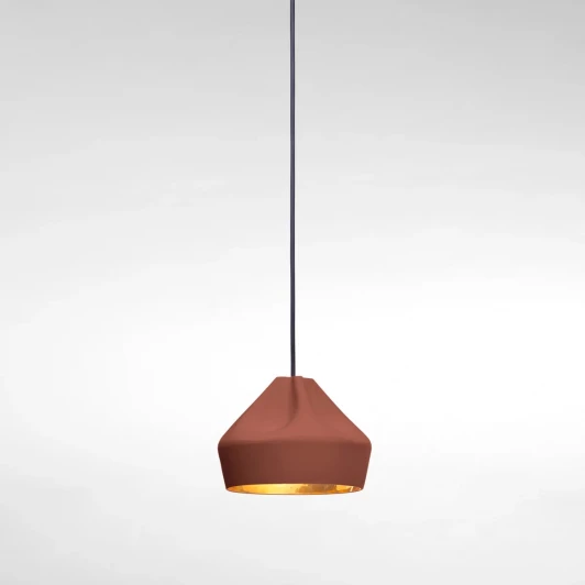 A636-403-4149-27K Подвесной светильник Pleat Box 24 LED терракотово-золотой Marset A636-403-4149-27K (094640)