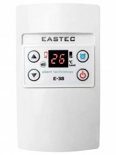 EASTEC E-38 Терморегулятор EASTEC E-38 Silent БЕСШУМНЫЙ (Симисторный, Накладной 2,5 кВт), гарантия 2 года