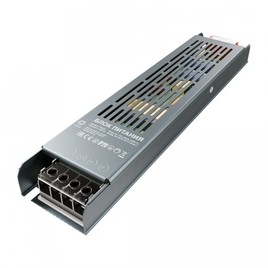 PS3-61 Блок питания 24В 200Вт 175-240B, 8,3А, IP20 алюминий OGM PS3-61