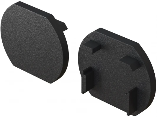 TRA172EC-R-11B Заглушка для круглого шинопровода, черный Maytoni Accessories for tracks Basity TRA172EC-R-11B