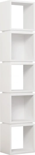 LEV00636 Стеллаж Прямые MULTI BOOKCASE (ЛДСП/Белый) LEVE