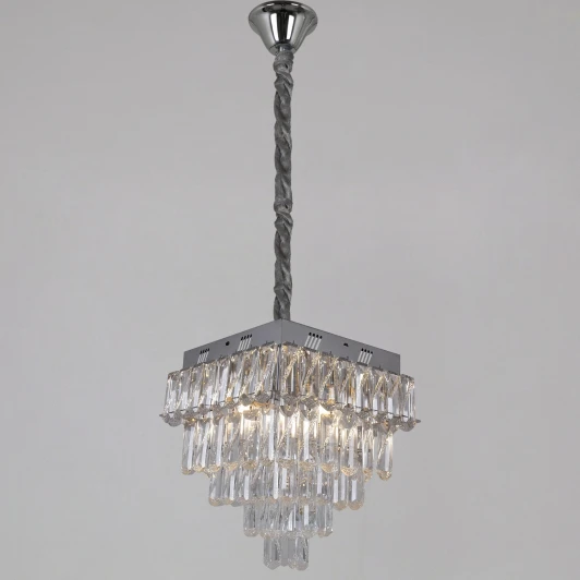 16110-0.4-04 MX CH Подвесная люстра хрустальная Reluce 16110-0.4-04 MX CH