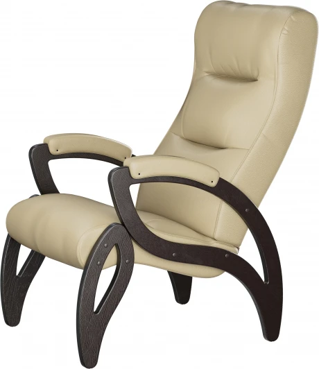 008486 Кресло для отдыха Весна Компакт экокожа EVA2, каркас венге от фабрики Mebelik