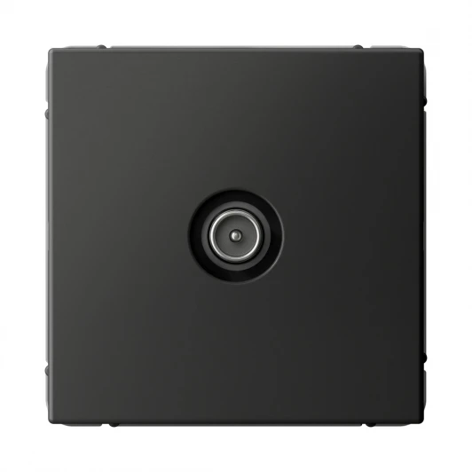 GAL001491 ТВ-розетка оконечная (базальт) Systeme Electric GAL001491