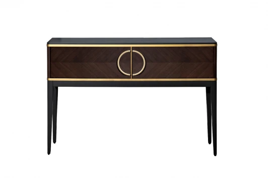 151SV-10002 151SV-10002 Консоль шпон 2 ящика 120*80*35см Garda Decor