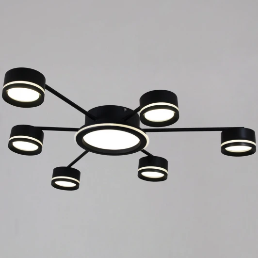 20590-0.3-3+3+1 Black Потолочная люстра Reluce 20590-0.3-3+3+1 Black